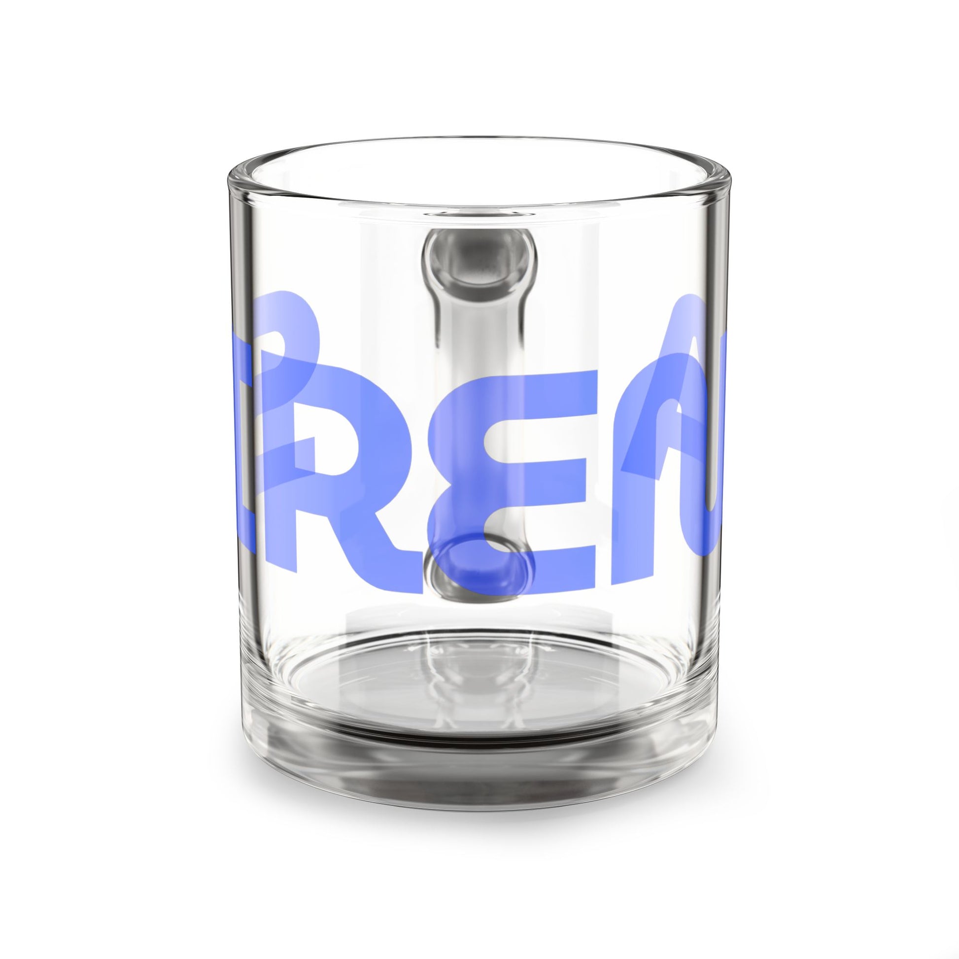 'Sirena' Glass Mug for Coffee Lovers
