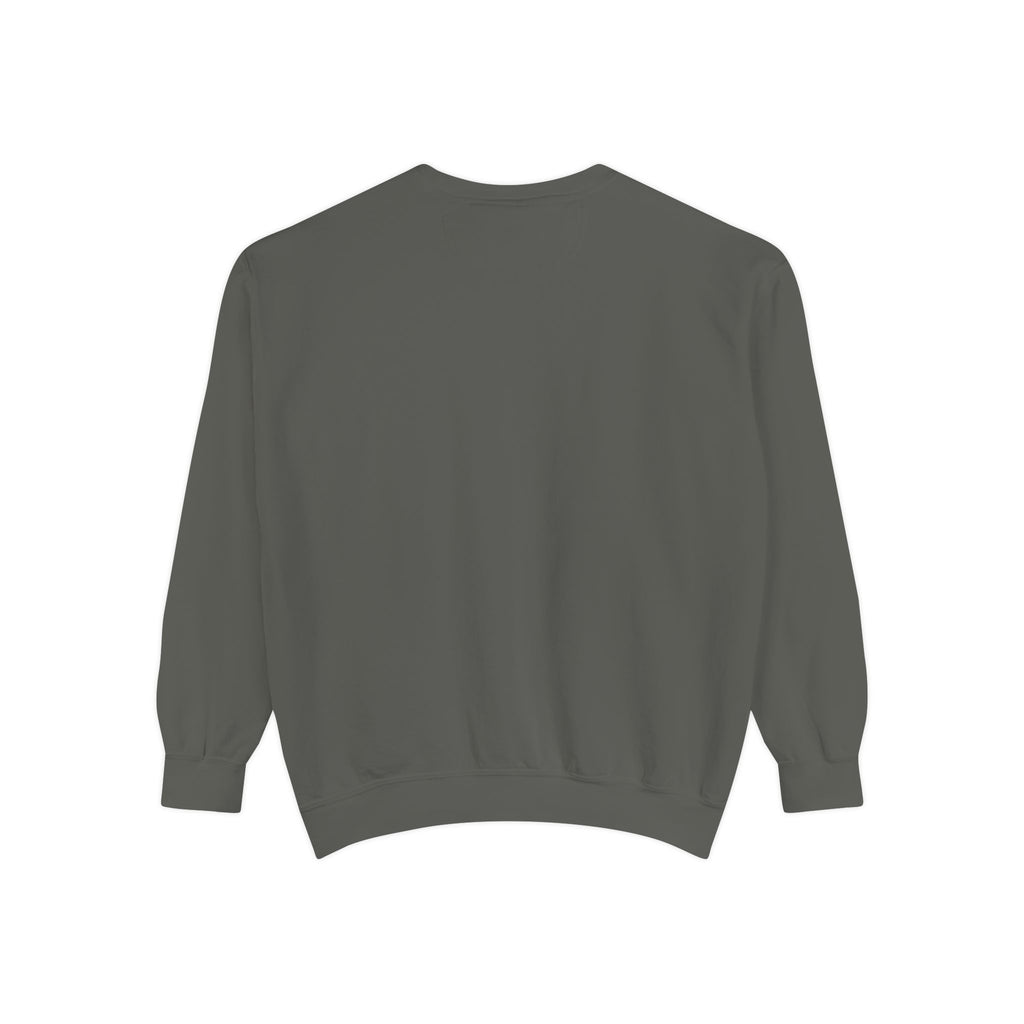 'Sirena' Embroidered Logo Unisex Garment-Dyed Sweatshirt
