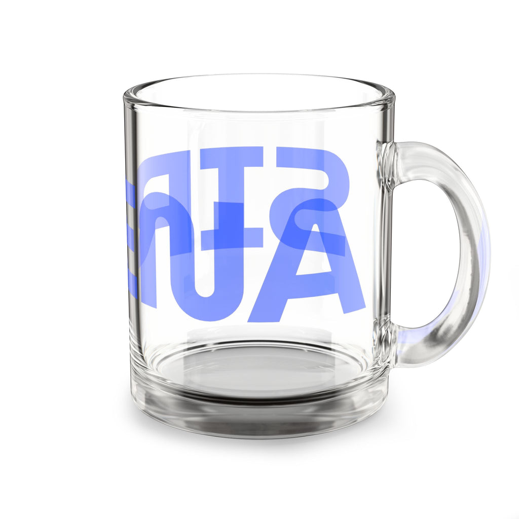 'Sirena' Glass Mug for Coffee Lovers