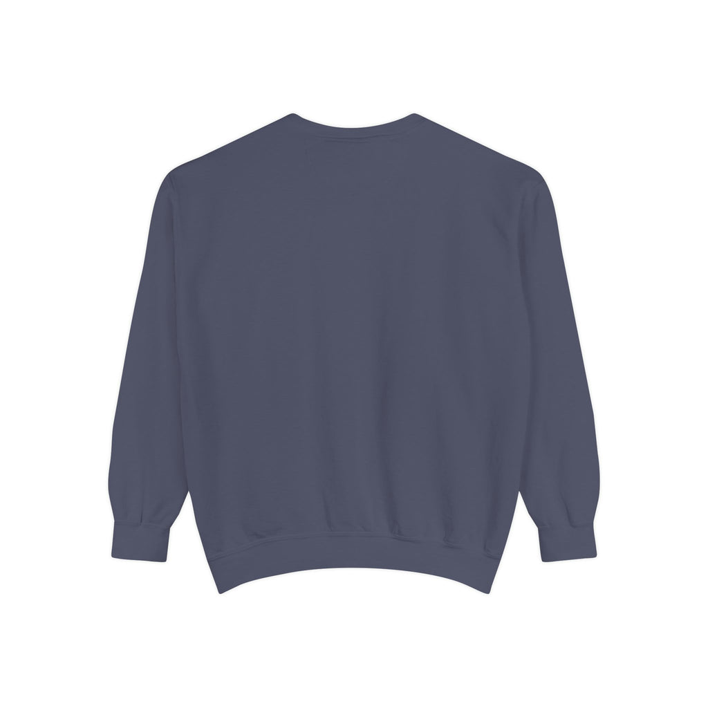 'Sirena' Embroidered Logo Unisex Garment-Dyed Sweatshirt