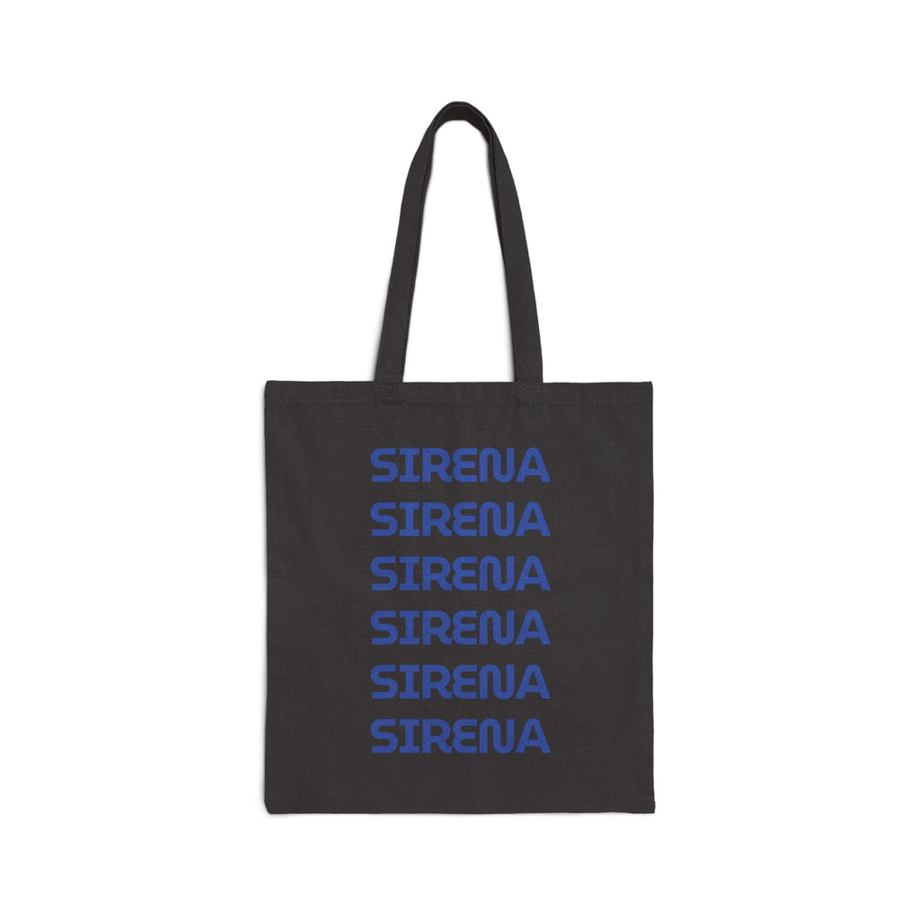 'Sirena' Multi-Logo Cotton Canvas Tote Bag