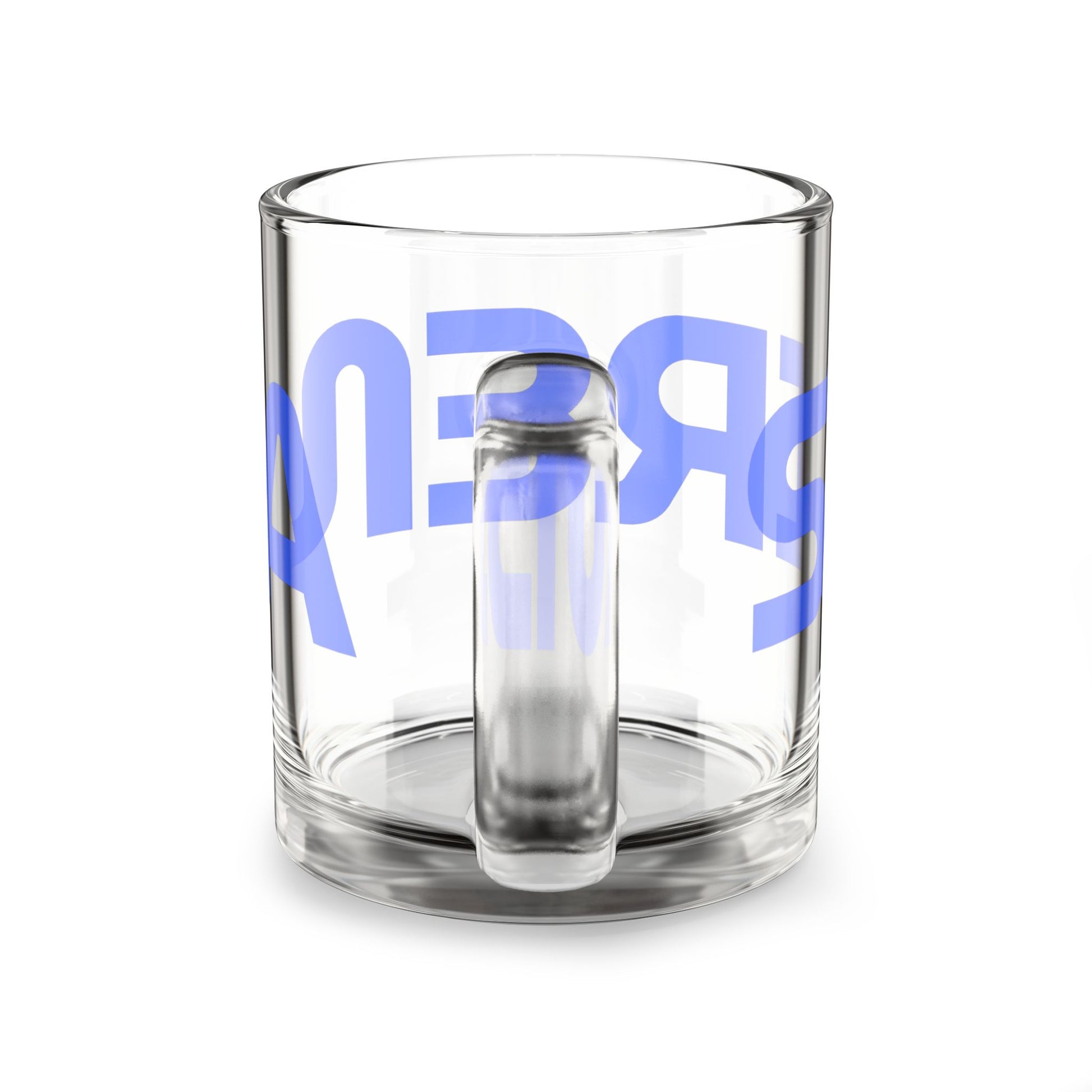 'Sirena' Glass Mug for Coffee Lovers