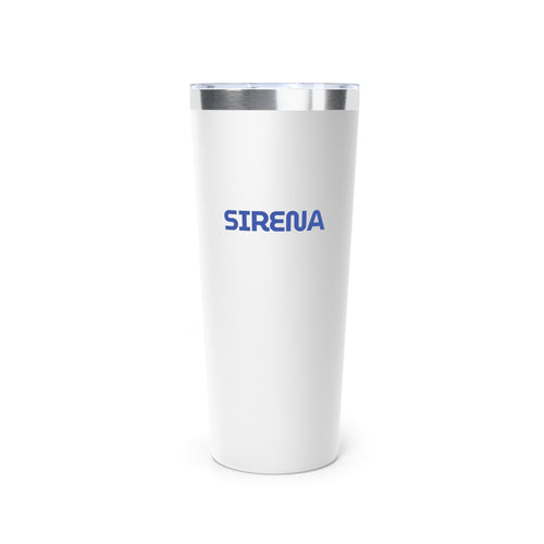 'Sirena' Logo Copper Vacuum Insulated Tumbler, 22oz