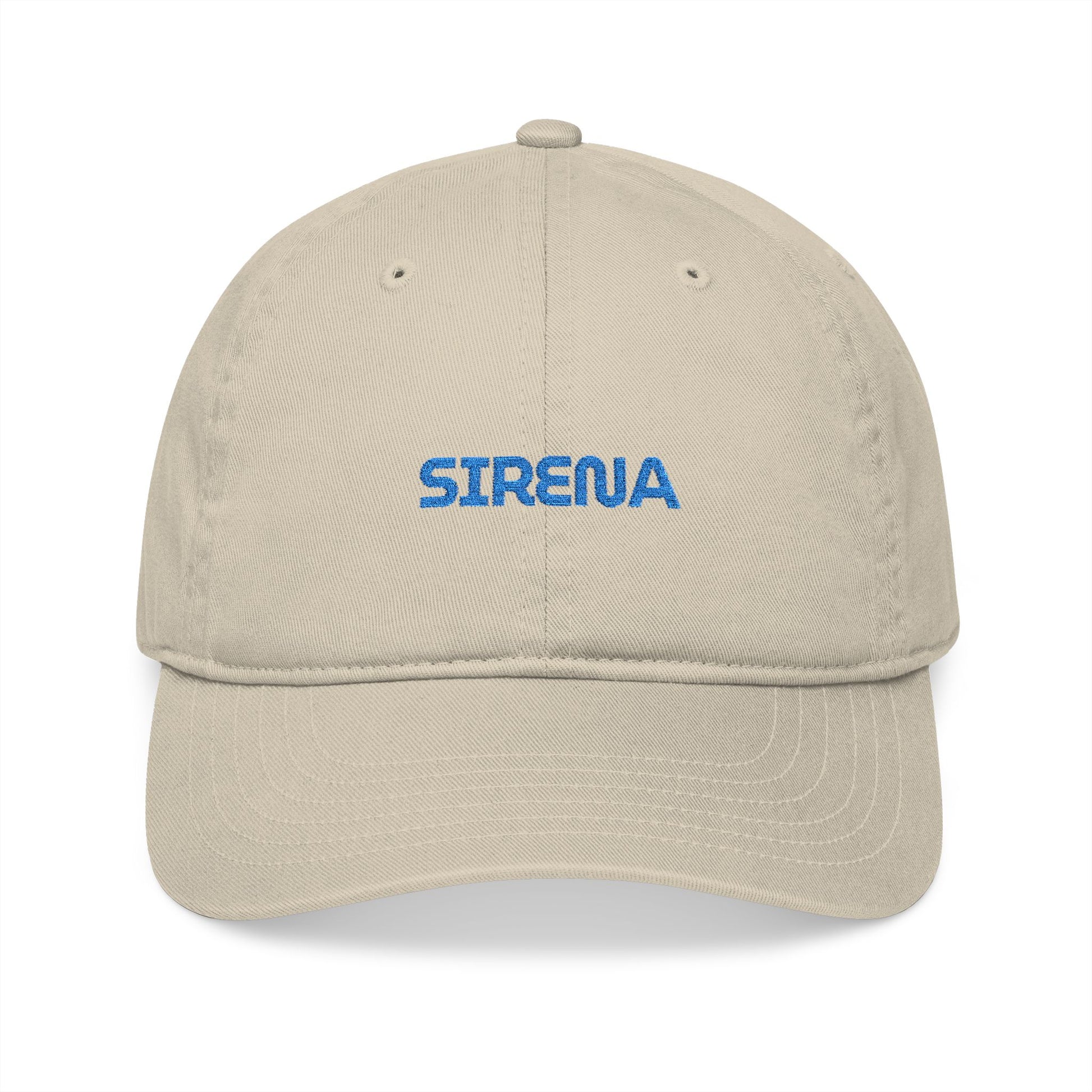 'Sirena' Logo Embroidered - Organic Baseball Cap